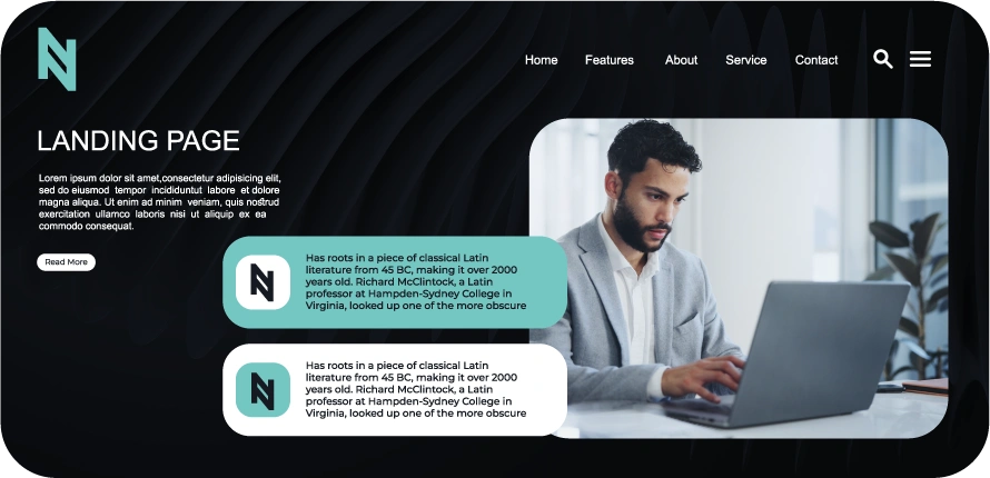 Nectarcode Landing Page